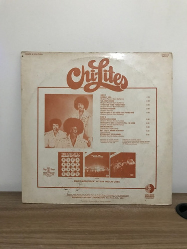 Imagem 2 de 2 de Lp - The Chi-lites