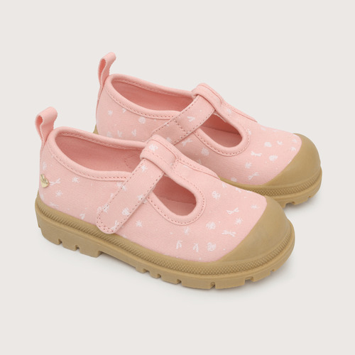 Reina De Bebés Lona Velcro Rosado (20-29)