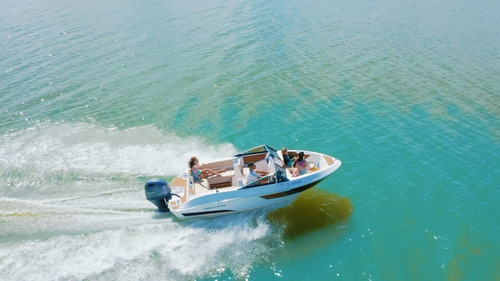 Lancha Ventura V One 2024 Zero Focker Joy Ross Marine 18 Pés