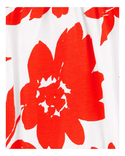 Carters Mameluco Romper 2 Piezas Niña Bebé Primavera Verano Girasol Y Flower Red 9m