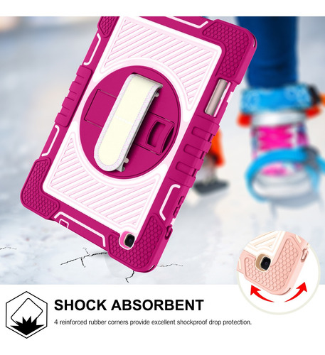 Imagen 4 de 9 de Funda Para Tablet Samsung Tab S6 Lite Sm-p613/p619 10.4 2022