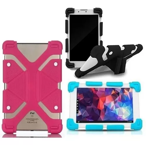 Funda De Silicona Para Tablets Ajustable 9 10 10.1 Pulgadas