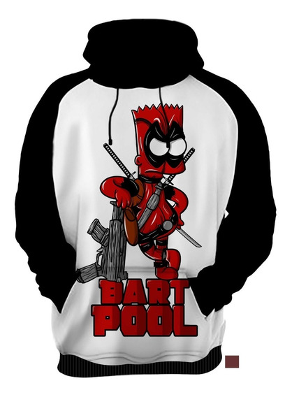 blusa de frio do deadpool