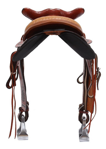 Sela Muladeiro Luxo 15'' Bordada Havana Bronc-steel 27516