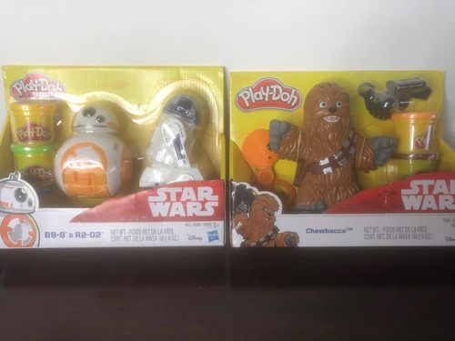 Imagen 3 de 5 de Plastilina Play Doh Star Wars