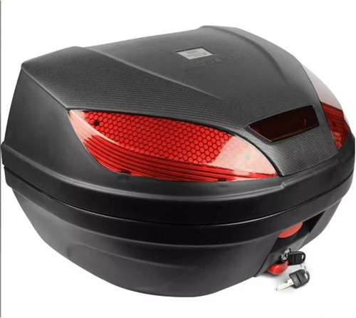 Baúl Moto 52lts Protork® 2cascos Plastico Sportbay