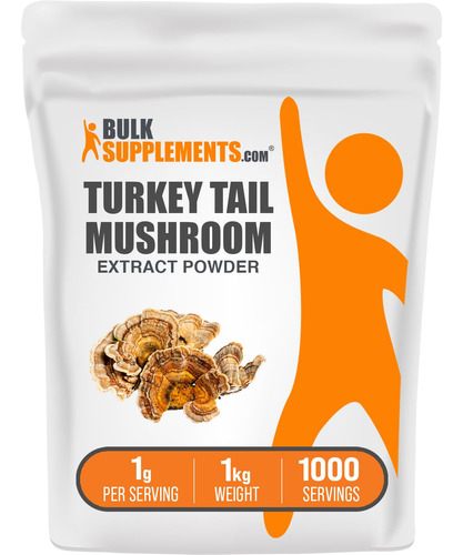Bulksupplements Polvo Extracto Hongo Cola De Pavo 1kg