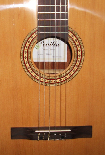 Sevilla Acg-39 Guitarra Criolla Medio Concierto Import.