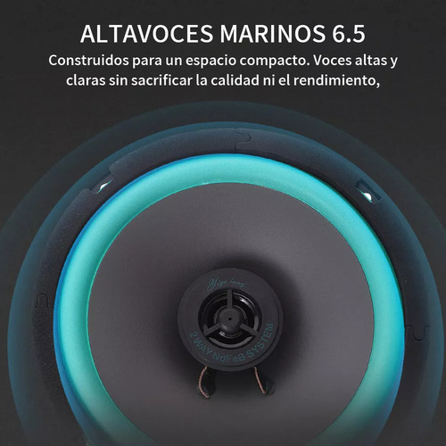 Bocinas fixitfast Vo602 Full Range 6.5'' 2 Vías 80w Máx