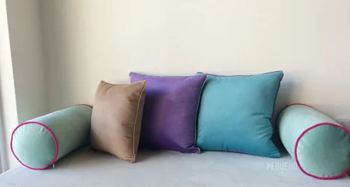 Almohadones tubo hotsell