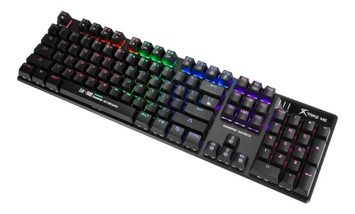 Imagen 3 de 8 de Teclado Gamer Xtrike Me Gk-980 Mecánico Usb Retroiluminado-*