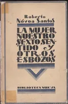 Comprar 1929 Mujer Sexto Sentido Otros Esbozos Roberto Novoa Santos