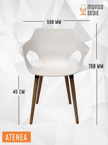 Silla Sillon Eames Madera Hogar Cocina Estar Living Estructura De La Silla Blanco Asiento N/a Diseño De La Tela N/a