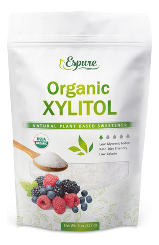 Espure Xilitol Organico - Edulcorante A Base De Plantas Cert
