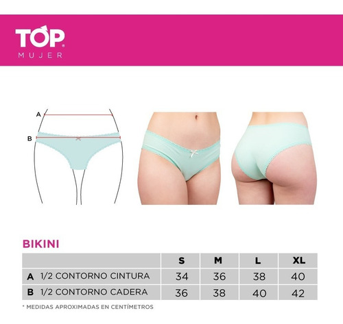 Bikinis Algodón Pack 3 Batman - Gatúbela C2 Top