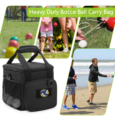 Bolsa De Transporte Para Pelotas De Petanca Con Capacidad Pa