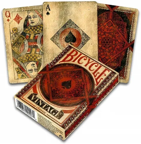 Cartas Bicycle Vintage Antaño Card Sociedad Secreta Baraja