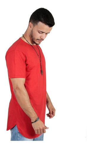 Imagem 6 de 10 de Atacado /20 Pçs Camisas Blusas Masculinas Oversized Longline