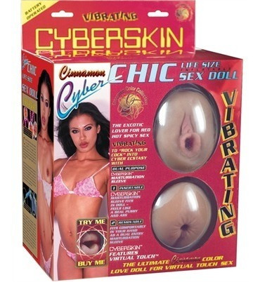 Muñeca Inlfable Cyberskin, Tamano Real, Con Vibracion, Unica