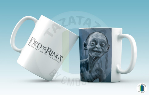 Imagen 2 de 3 de Gollum - Taza Mug Diseño Lord Of The Rings - Smeagol