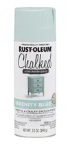 Comprar Esmalte Aerosol Chalk Paint Rust Oleum 330cc Azul Sereno