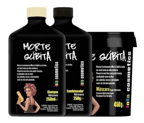 Imagem 1 de 1 de Kit Lola Morte Súbita 3 Itens - Lola Cosmetics