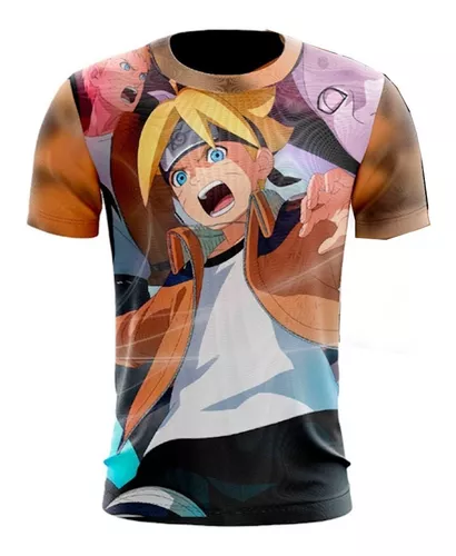 Camiseta Naruto Anime #6 Tamanho:P