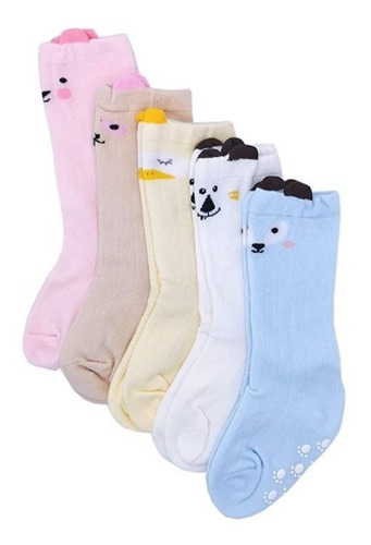 Calcetines Antiderrapantes De Algodon Blue Oferta 6 Pares