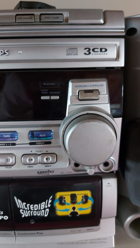 Minicomponente Equipo Audio Philips Fw390c 800w Gris 800 W (Usado)