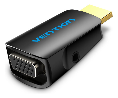 Adaptador Convertidor Vention Hdmi A Vga Con Audio De 3,5 Mm