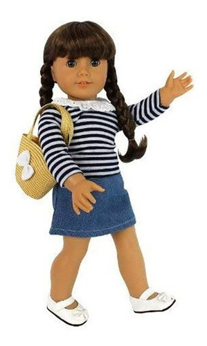 Outfit Para American Girl Dolls: 4 pieza Ropa Para Muñeca