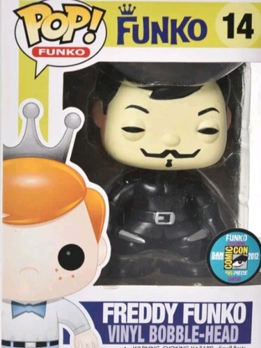 Funko Pop Freddy Funko Vendetta Sdcc 2013 96 Piezas (Usado)