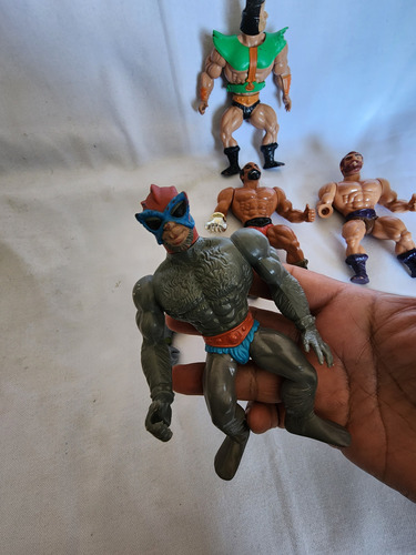 Lote De 4 Figuras Motu Masters Off The Universe Coleccion (Usado)
