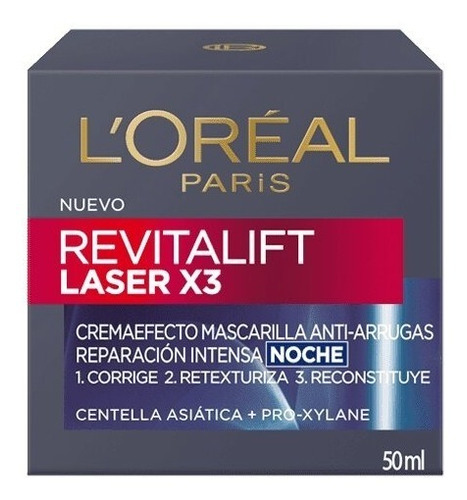Revitalift Laser Crema Noche Loreal Paris