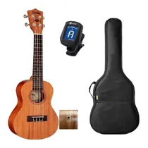 Comprar Ukulele Elétrico Shelby Concert 23m Com Capa, Afinador