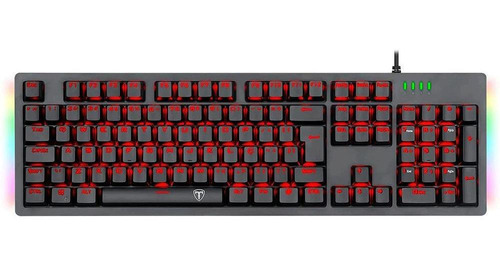 Teclado Mecânico Gamer Redragon T-dagger Rgb Switch Blue