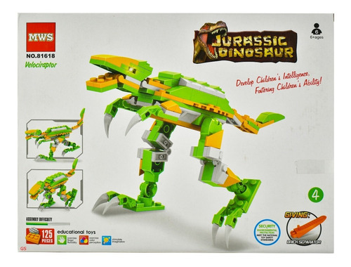 Dinosaurio Jurasico Para Armar Mq210652 Mws 