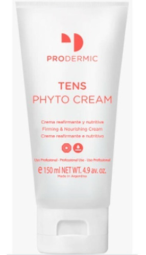 Prodermic Crema Reafirmante Nutritiva Tens Phyto Cream 150ml Momento de aplicación Día/Noche Tipo de piel Todo tipo de piel
