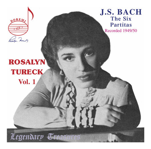 Bach//tureck Rosalyn Tureck Toca 1 Cd