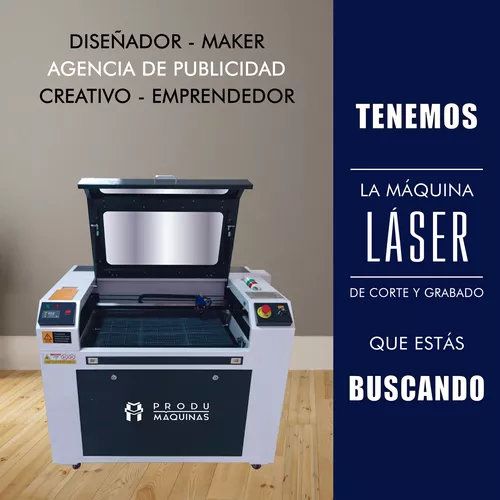 Máquina Láser De Corte Y Grabado 70x50 Cm Ultra, 80 Watts