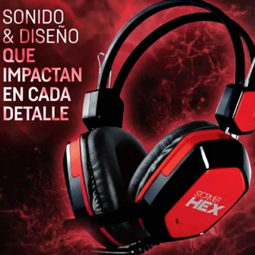 Imagen 2 de 7 de Auriculares Gamer Microfono Pc Noga Stormer St Hex Headset