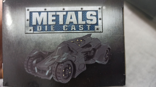 Batimovil Arkham Knight Metals Die Cast Jada Toys 1:32 Negro