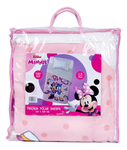 Minnie Mouse - Minnie Y Daisy - Frazada Polar Sherpa - 82060
