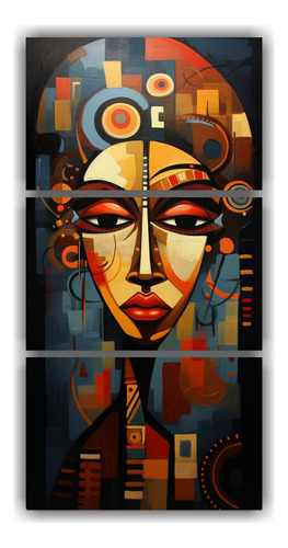 120x240cm Cuadros Abstractos Africanos En Bastidor Moderno