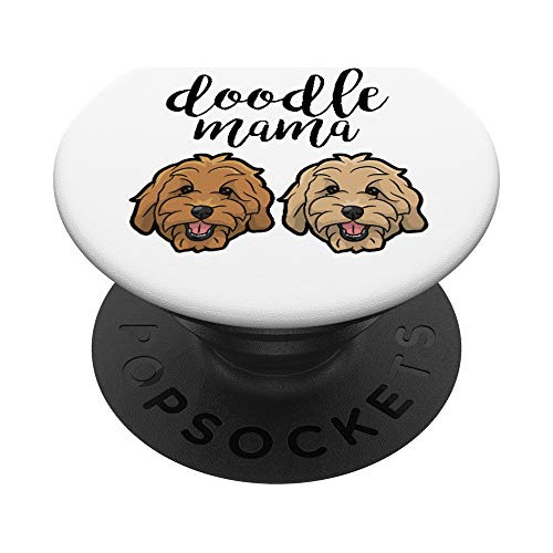 Goldendoodle Mama - Lindo Perro Golden Doodle Mom Popsockets