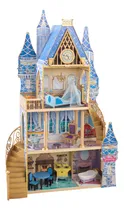 Comprar Kidkraft 65400 Casa De Muñecas Palacio De Ensueño De Cenicienta De Princesas Disney De Madera Para Muñecas De 30 cm Con 10 Accesorios Incluidos Y 4 Niveles De Juego