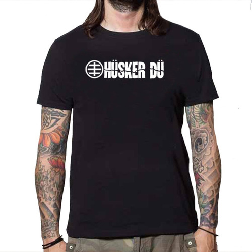Promoção - Camiseta Masculina Hüsker Dü - 100% Algodão