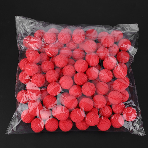 Paquete De 100 Balas De Goma Eva Soft, Redondas, Universales