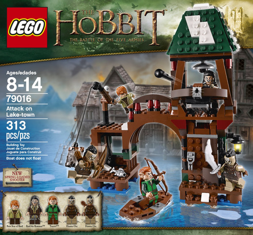 Lego Attack On Lake-town 79016 Con 5 Minifiguras