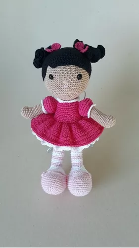 Roupa de Croche para boneca amigurumi 